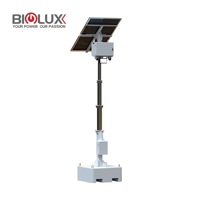 Wireless Solar Camera Tower