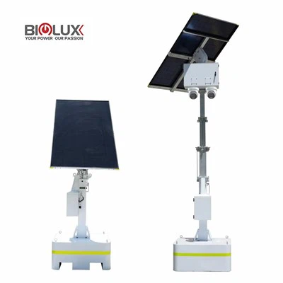 HiGUARD Mobile Solar CCTV Tower